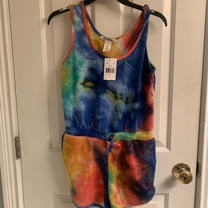 NWT-Junior Women’s Stilletto’s Multicolored Romper